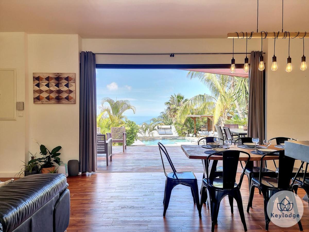 Villa O Baobhai Classee 4 Etoiles - Pisicine Privee Et Vue Mer - Saint-Pierre ภายนอก รูปภาพ