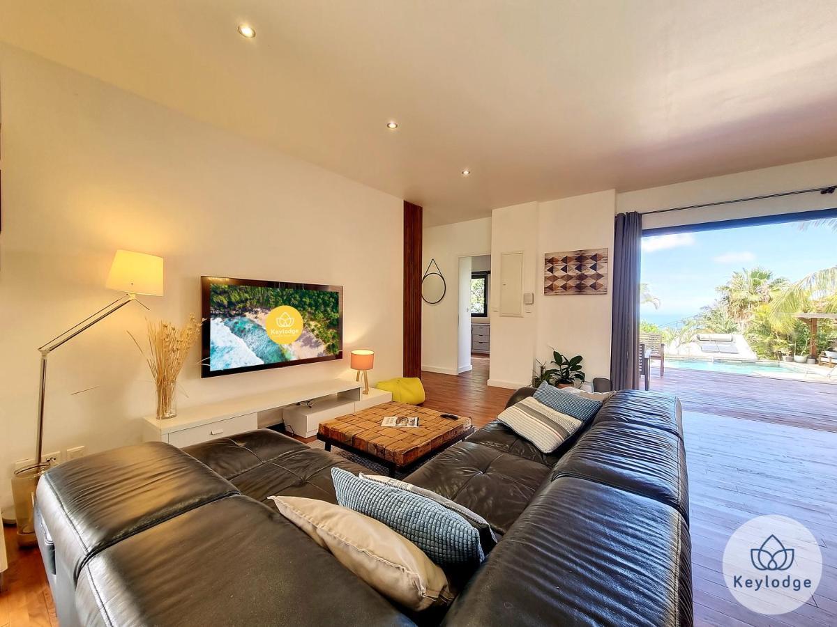 Villa O Baobhai Classee 4 Etoiles - Pisicine Privee Et Vue Mer - Saint-Pierre ภายนอก รูปภาพ