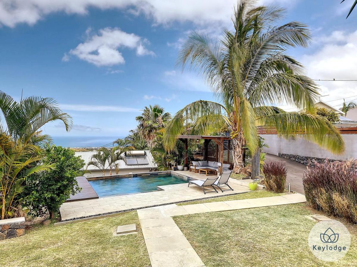 Villa O Baobhai Classee 4 Etoiles - Pisicine Privee Et Vue Mer - Saint-Pierre ภายนอก รูปภาพ